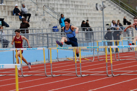 Navigation to Story: Varsity track and field compete in meet against Rowland and Los Altos