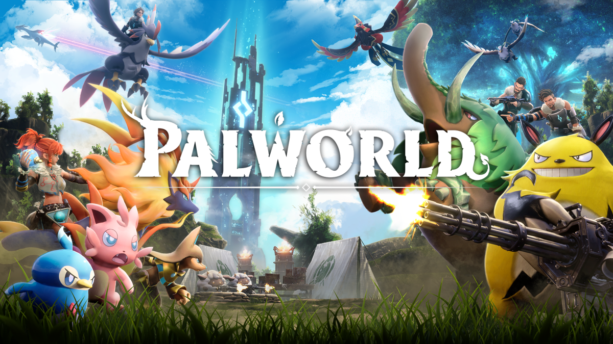 Featured above is a key visual for Palworld and its promotional campaign. 