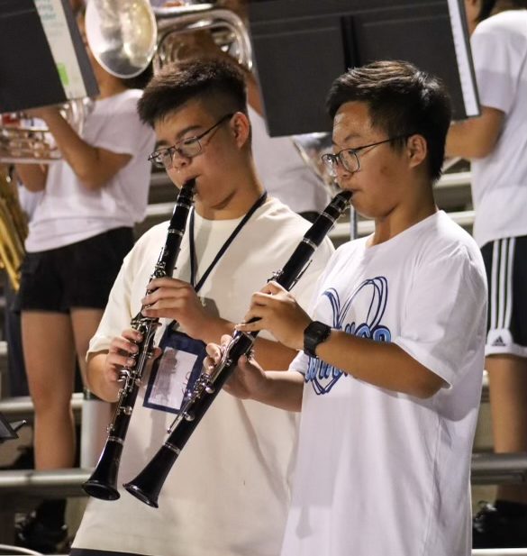 Marching Band and Color Guard take a cool approach amid heatwave