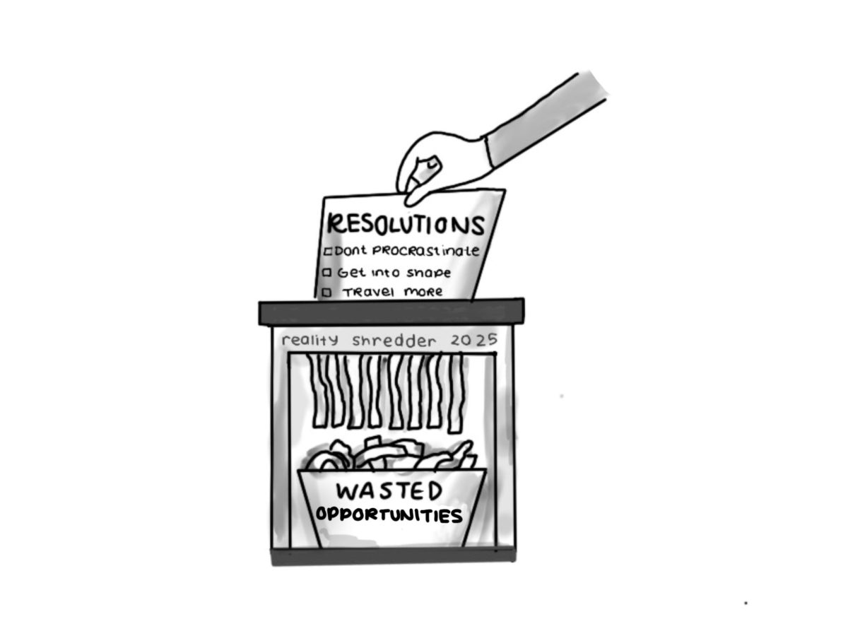 When compounded with reality, people abandon their far-fetched resolutions, wasting their opportunities. 