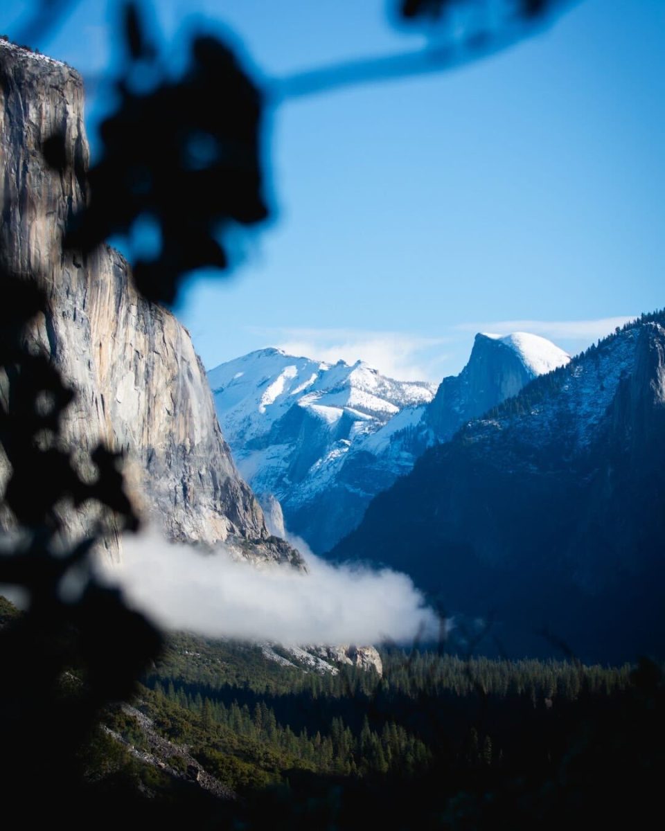 Senior Isaac Shen takes a picture using his photography skills on a trip to Yosemite. 