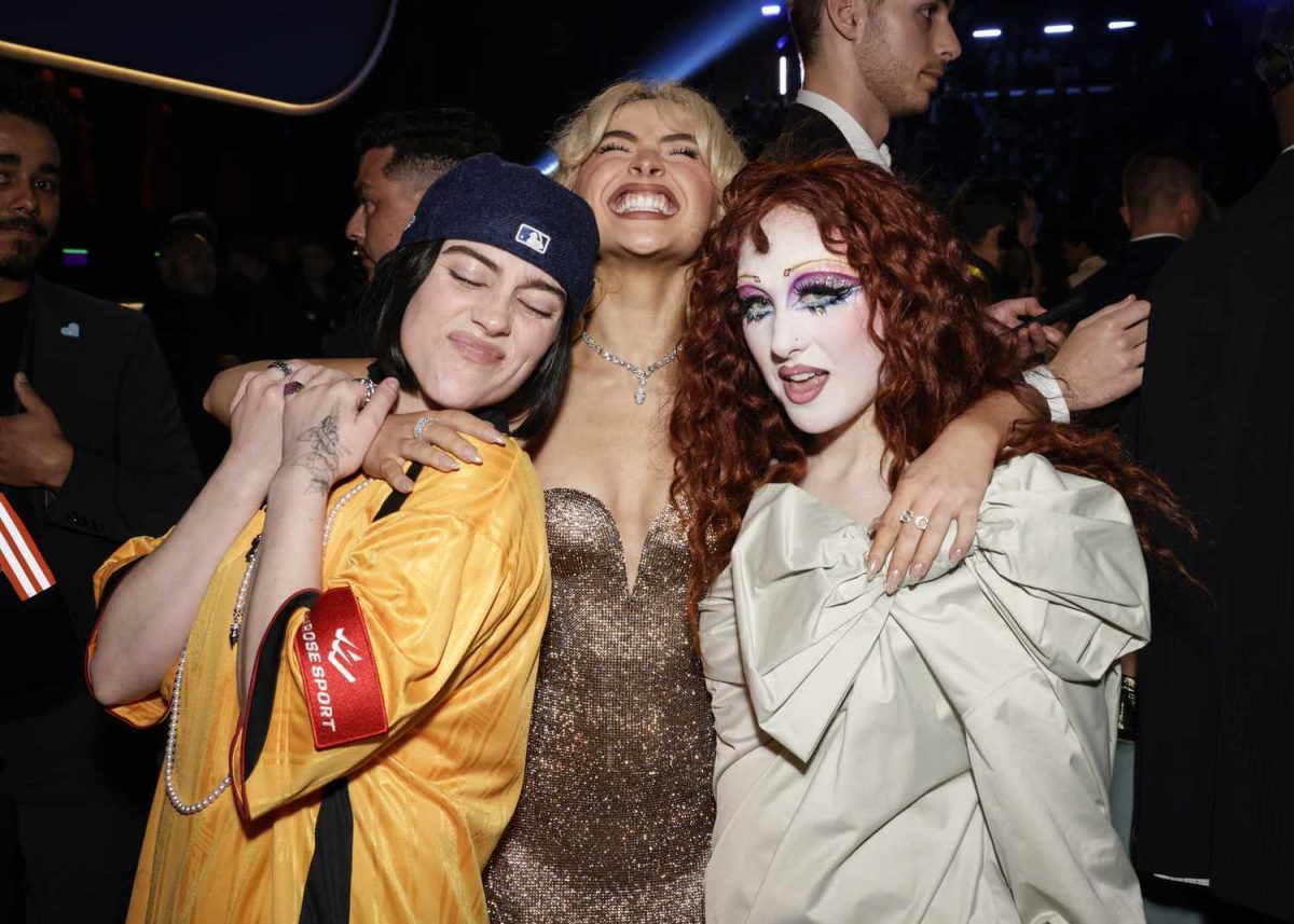 Star-studded showcase | From left to right, Billie Eilish, Sabrina Carpenter and Chappell Roan were all nominated for Album of the Year. (Photo source: Getty Images)