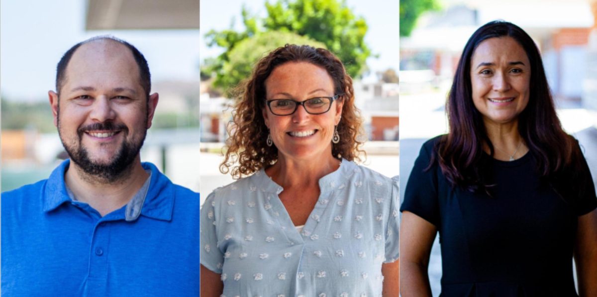 Ryan McDonnell, Trina Dreyer and Luz Lozano (left to right)