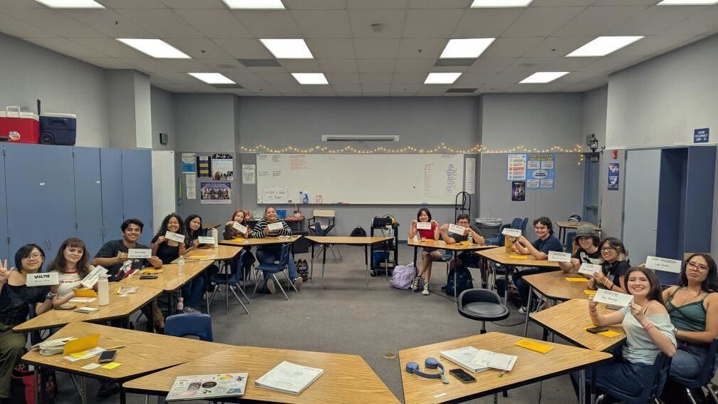 Students rehearse their roles for the upcoming fall production. (Photo by Florrie Ku)