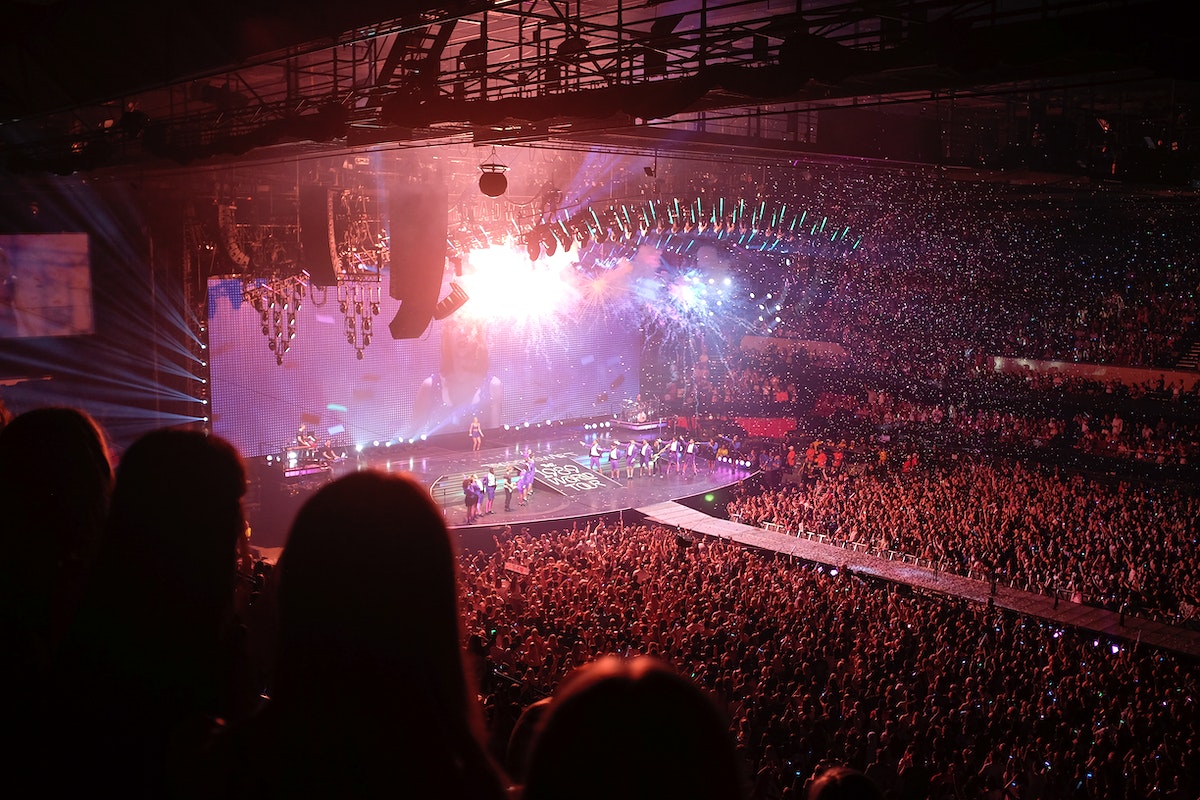 The "The Life of a Showgirl" concert live performance by Taylor Swift. (Photo courtesy of Rawpixel https://www.rawpixel.com/image/3282694)