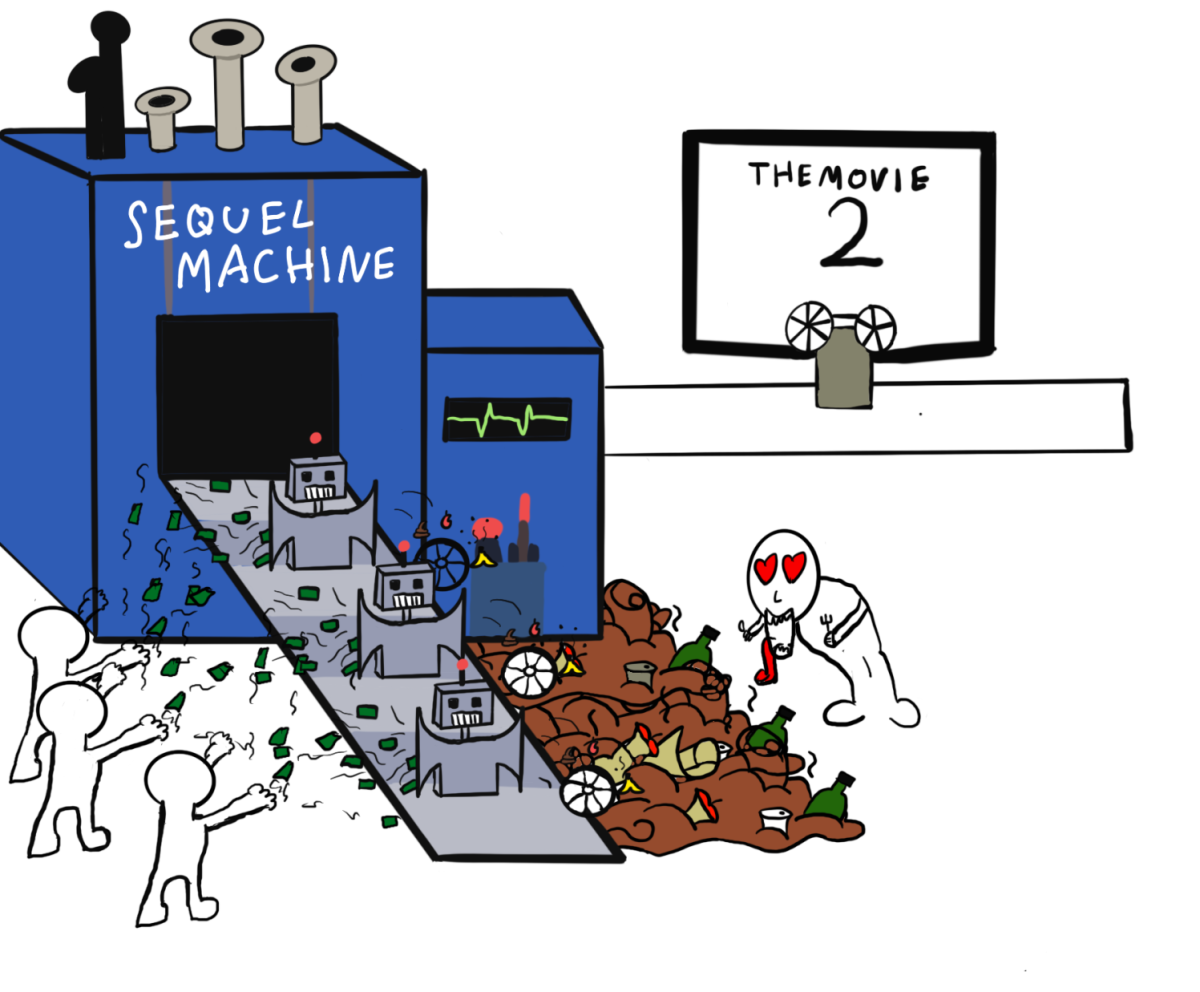 A second too early | Movie sequels are often too rushed when filmed and directed which results in poor movie quality.