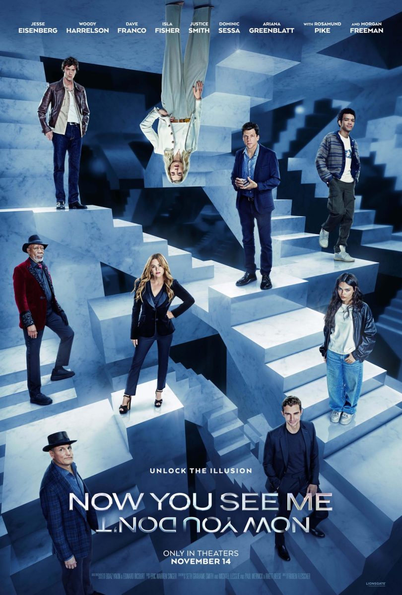 The movie poster for "Now You See Me Now You Don't."