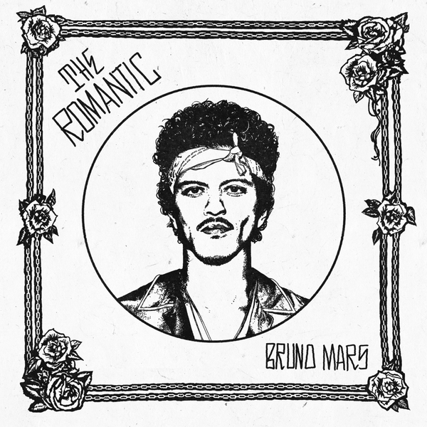 Bruno Mars' newest album, "The Romantic."